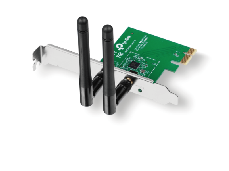 TARJETA DE RED INALAMBRICA TP-LINK TL-WN881ND, PCI EXPRESS, 2 ANTENAS, 2DBI